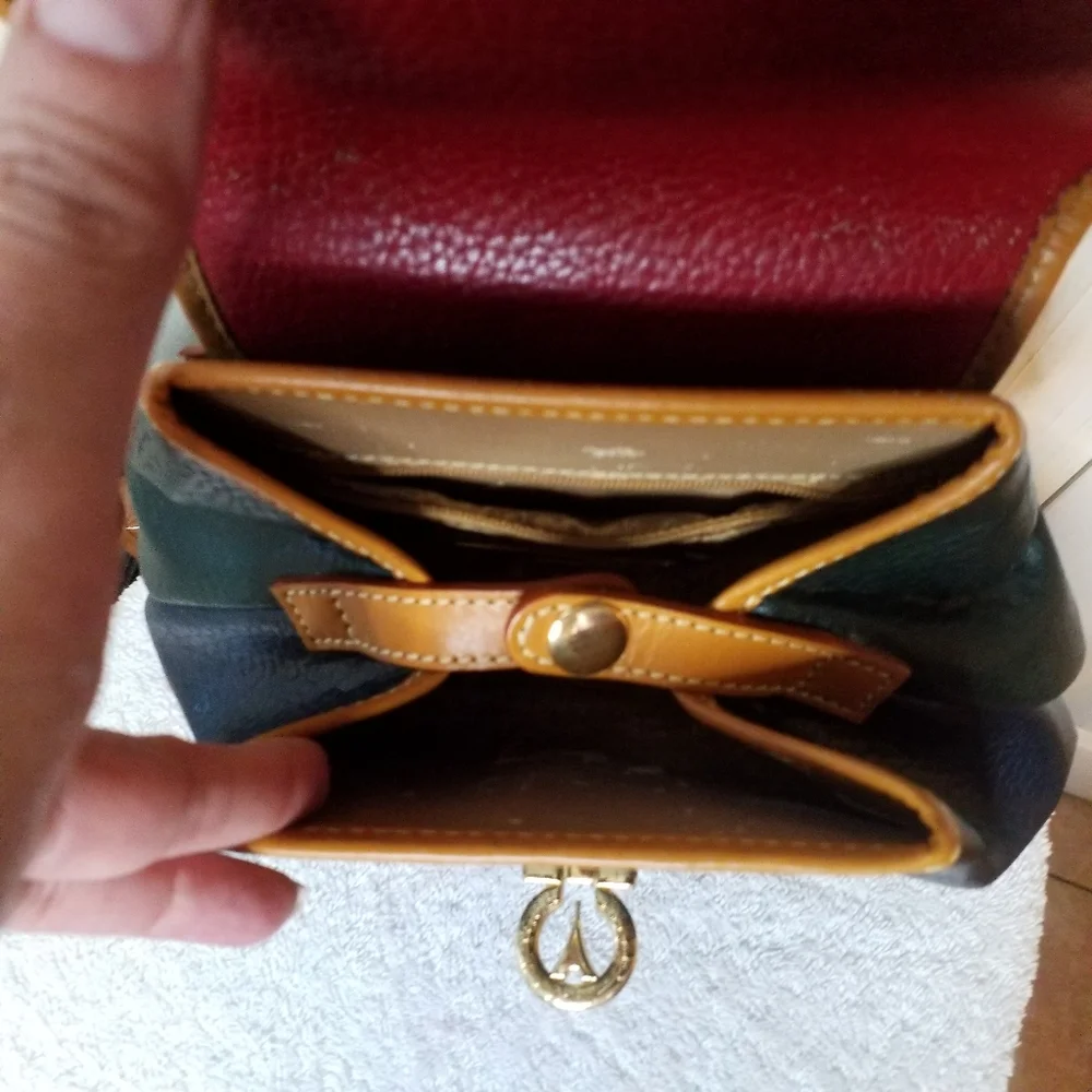 La Tour Eiffel 1887 colorblock Leather mini Backpack